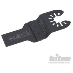 TRITON Lame Bimétal 20 Mm Pour Outil Multifonction à Changement Rapide (bois, PVC, Métal)