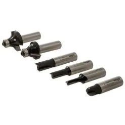 TRITON Coffret De Démarrage Pour Défonceuse 1/2'', 6 Pcs - 6 Pcs