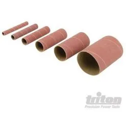 TRITON Manchons De Ponçage En Oxyde D'aluminium, 6 Pcs, TSS240G, Grain 240, 6 Pcs, 240