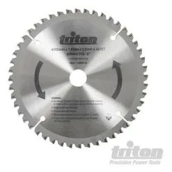 TRITON Lame De Scie Plongeante 48 Dents, TTS48TCG Lame 48 Dents, TTS48TCG Lame 48 Dents