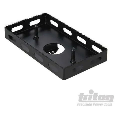 TRITON Scie-cloche Rectangulaire Pour Outil Multifonction, Forme Rectangulaire, Forme Rectangulaire 3 TRITON Scie-cloche Rectangulaire Pour Outil Multifonction, Forme Rectangulaire, Forme Rectangulaire – Image 3