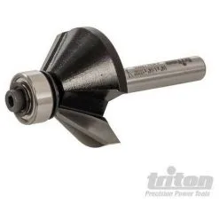 TRITON Fraise à Chanfreiner 1/4", 1-1/4" X 17/32" - 45°, 1-1-4 X 17-32 – 45°