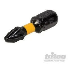 TRITON Lot De 25 Embouts De Vissage Chocs Pozidriv, PZ2 - 25 Mm, PZ2 - 25 Mm -Triton Soldes 2022 28084433 3