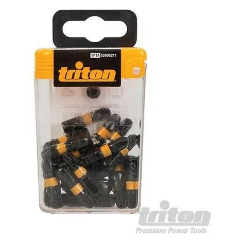 TRITON Lot De 25 Embouts De Vissage Chocs Pozidriv, PZ3 - 25 Mm, PZ3 - 25 Mm 2 TRITON Lot De 25 Embouts De Vissage Chocs Pozidriv, PZ3 - 25 Mm, PZ3 - 25 Mm – Image 2