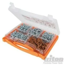 TRITON Vis Pour Trous Dissimulés, Coffret 675 Pcs, SK03, SK03