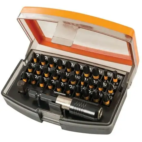 TRITON Coffret De 31 Embouts De Vissage Impact - 31 - UE 1 TRITON Coffret De 31 Embouts De Vissage Impact - 31 - UE